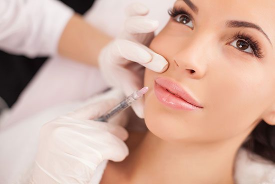 Botox Birmingham - facial injectable Birmingham - Woman getting botox